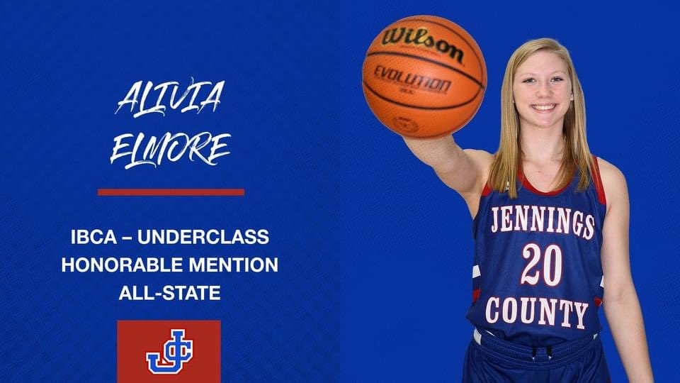 Lady Panther Hoops (@jcpantherhoops) on Twitter photo Congratulations to two of our Jennings County Lady Panther sophomores, Juliann Woodard and Alivia Elmore for their recent recognition by the <a href="/IBCA_Coaches/">IBCA Coaches</a>!
- <a href="/juliann_woodard/">Juliann Woodard</a> received Underclass Supreme 15 honors.
- <a href="/AliviaElmore/">Alivia Elmore</a> received Underclass Honorable Mention recognition. Congratulations to two of our Jennings County Lady Panther sophomores, Juliann Woodard and Alivia Elmore for their recent recognition by the <a href="/IBCA_Coaches/">IBCA Coaches</a>!
- <a href="/juliann_woodard/">Juliann Woodard</a> received Underclass Supreme 15 honors.
- <a href="/AliviaElmore/">Alivia Elmore</a> received Underclass Honorable Mention recognition.
