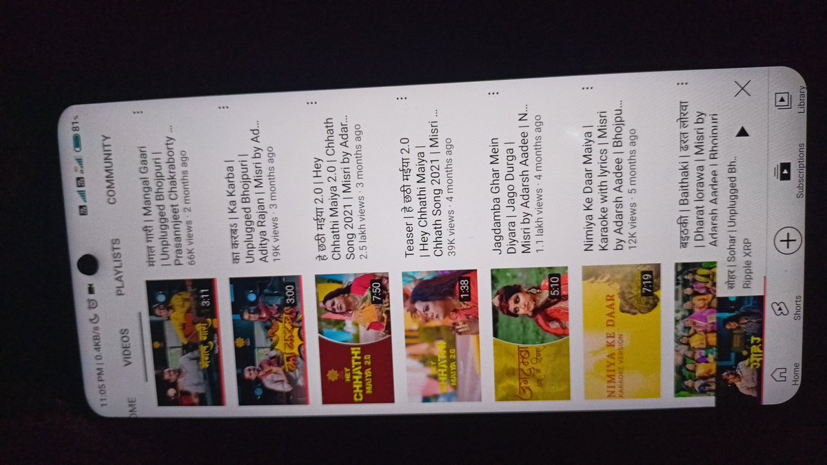 NitishShah720's tweet photo. @YouTube @YouTubeCreators @YouTubeIndia Hello YouTube team please help to recover the YouTube channel. Misri Bhojpuri song channel has been hacked. Channel name changed to Ripple XRP and the streaming a live video on this channel. https://t.co/bE3hgzgzWf