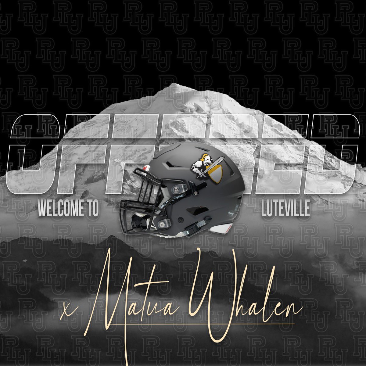 Truly thankful to receive an offer to further my academic and athletic career with <a href="/PLUFootball/">Pacific Lutheran Football</a>!! <a href="/BrantMcAdams/">Brant McAdams</a> @LuteFBKeimTime 
<a href="/ReggieWithersp2/">Reggie Witherspoon Jr</a> @Afakasi_Beast <a href="/BrandonHuffman/">Brandon Huffman</a>