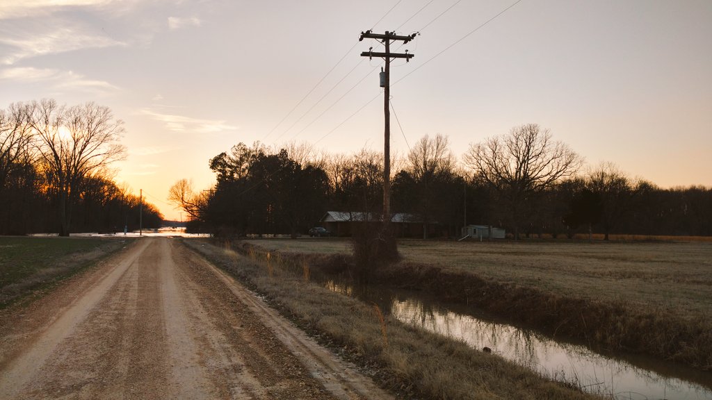 RachelRG's tweet image. Four years ago today, I came within a few feet of losing my home to flood waters... don't know why it was spared, but am forever grateful.
#backyardshouldnotbealake #peacefultilthesloughgotout