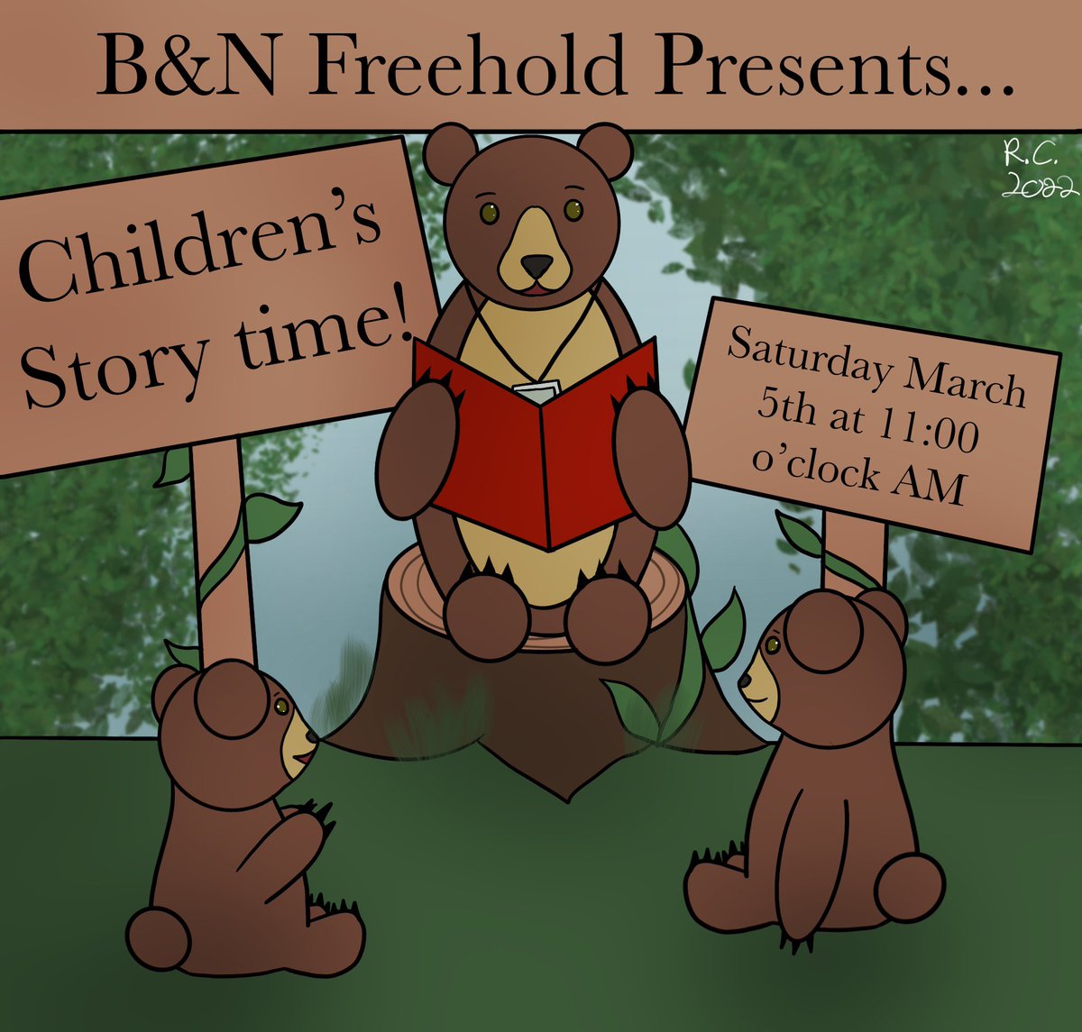 B&N Freehold tweet media
