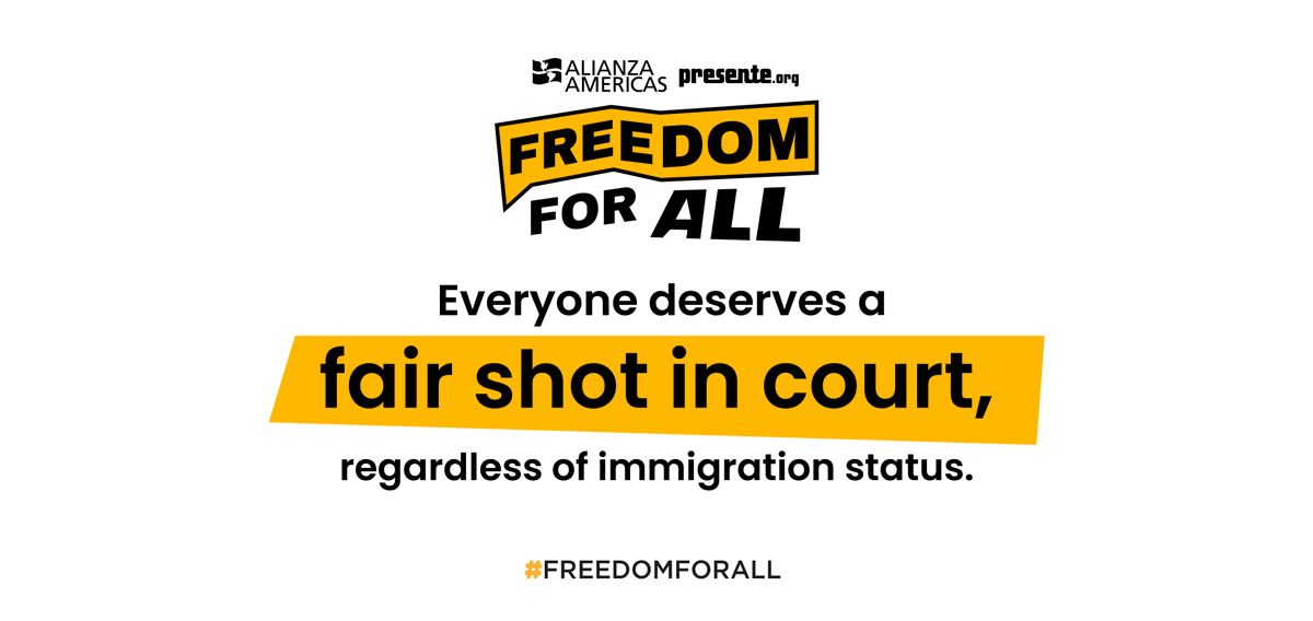 theebarajan's tweet photo. The POTUS and VP administration must redirect the $1.8 billion that Department of Homeland Security spends annually on detention beds and prioritize funding for a universal legal representation program for people who migrate. We demand #FreedomForAll NOW! https://t.co/benhfzDHVb https://t.co/8xgEG8xIaX