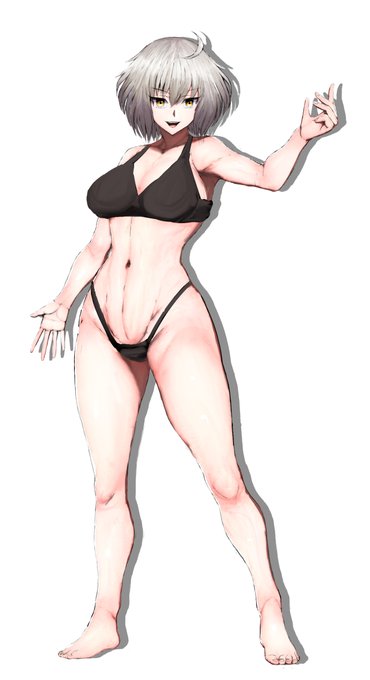 邪ンヌシークエンス 最初から終わりまで個々に
Jeanne Alter, sequence, beginning to end, individually.

まだ、もうちょっと衣装とか細部を凝りたい感じです。
I still feel like I need to elaborate on the costumes and details a bit more. 