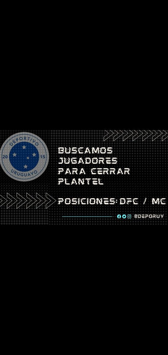 Deportivo Uruguayo tweet media