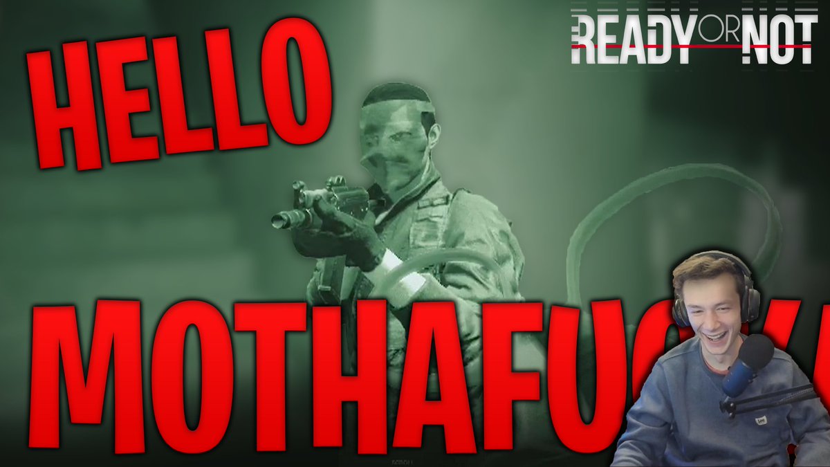 LlamaBombaYT's tweet image. New video today at 12PM CST!

#readyornot #readyornotgame #voidinteractive #gaming #youtube #video