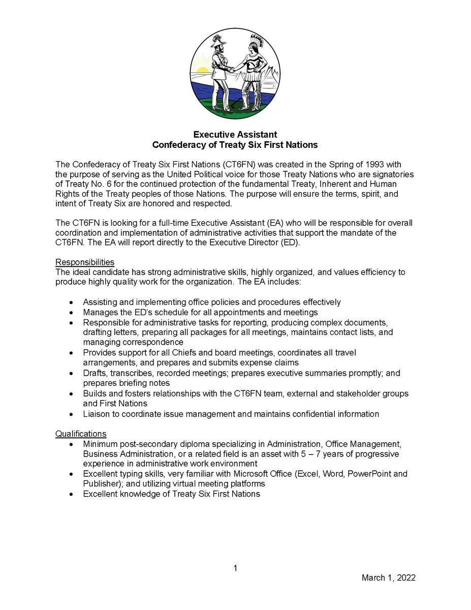 Confederacy of Treaty Six First Nations tweet media