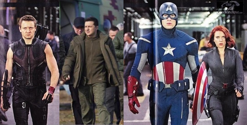 Looks like President Zelinsky is making some friends...