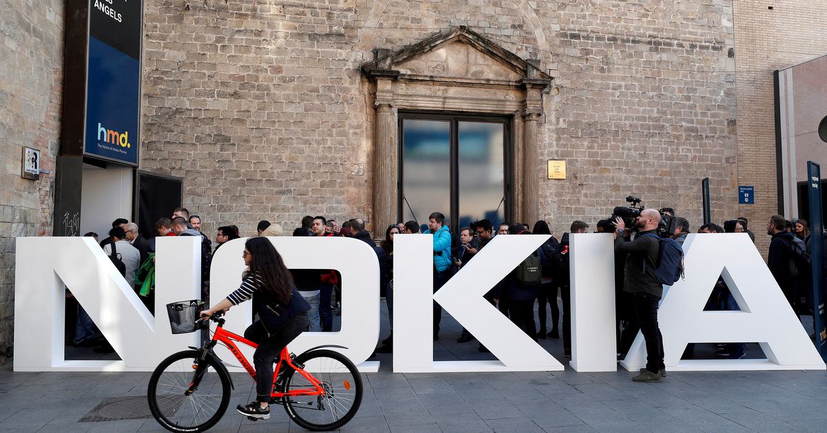 Reuters's tweet photo. Nokia stops deliveries to Russia https://t.co/sFlkOuwev9 https://t.co/Jfdkne44uk