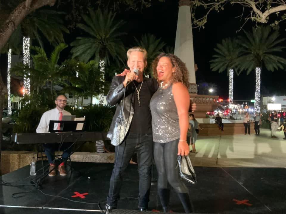 Congratulations to David Sexton &amp; the Normandy Fountain Business Association on a great Taste of the Fountain with Kimberley Locke! There was a sold out tasting, ribbon cutting &amp; amazing entertainment from <a href="/KimberleyLocke/">Kimberley Locke</a> <a href="/MiamiBeachNews/">City of Miami Beach</a>