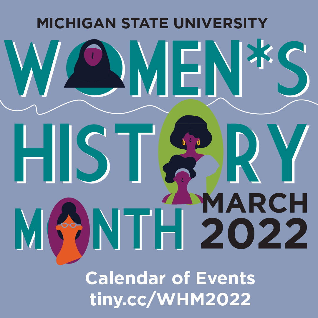 Join us in celebrating Women’s History Month! Throughout the month of March the Women*s Student Service Center is hosting events to showcase social context, history and lived experiences! 
#WomensHistoryMonth