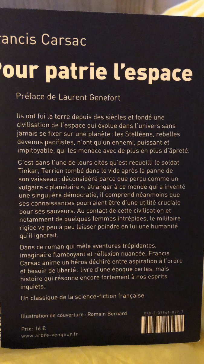 cathcoste's tweet photo. Merci à la librairie L'escampette (10 rue des Cordeliers) à #Pau pour ces pépites françaises de SF que je vais bien savourer 😋😉@ArbreVengeur #FrancisCarsac #PierreMille #ReneeDunan #JeanRay #ClaudeFarrère #JacquesSpitz ⭐️🚀💫 https://t.co/LHMX9sTJo8