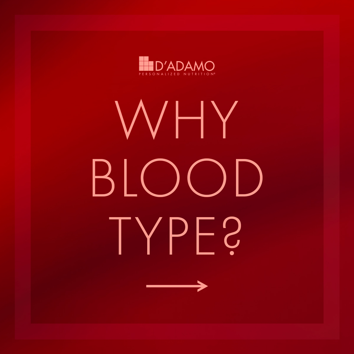 DADAMONUTRITION's tweet photo. Let’s go back to the basics. Hello – we’re @4YourType, and we provide you with education, resources, and personalized nutrition supplements based on Dr. Peter D’Adamo’s world-renowned Blood Type Diet. Knowing your blood type is a great way to get personal, &amp; we’re here to help. https://t.co/Yp3fKe0Sre