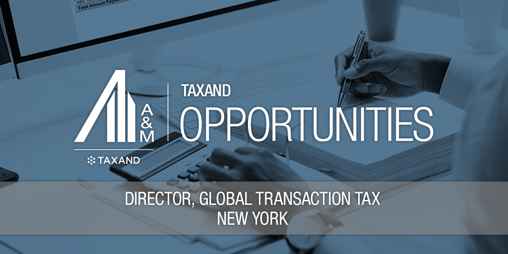 Ernie_R_Perez's tweet photo. Join us at @AlvarezMarsal #Taxand Global #TransactionTax! Earn the opportunity to become a #Director at our #NewYork office and work with a talented team that's comprised of seasoned #TaxProfessionals. #ApplyNow: https://t.co/KMRBuPYIfB #Recruitment #NowHiring https://t.co/Lev4x8fyCu