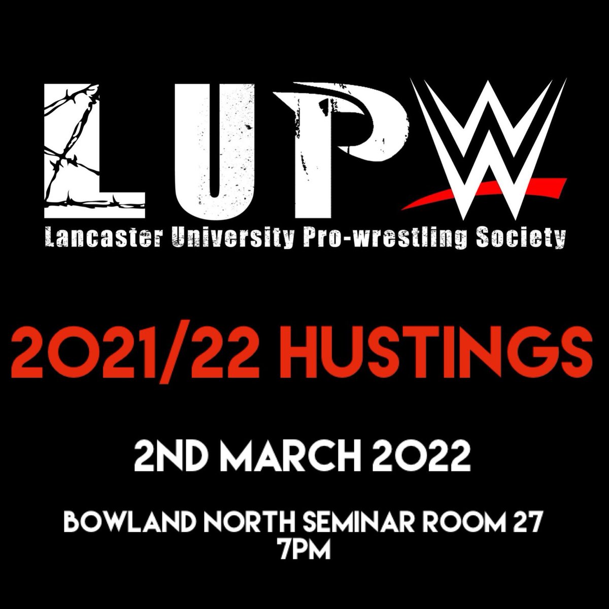 Lancaster Uni Pro Wrestling Society tweet media