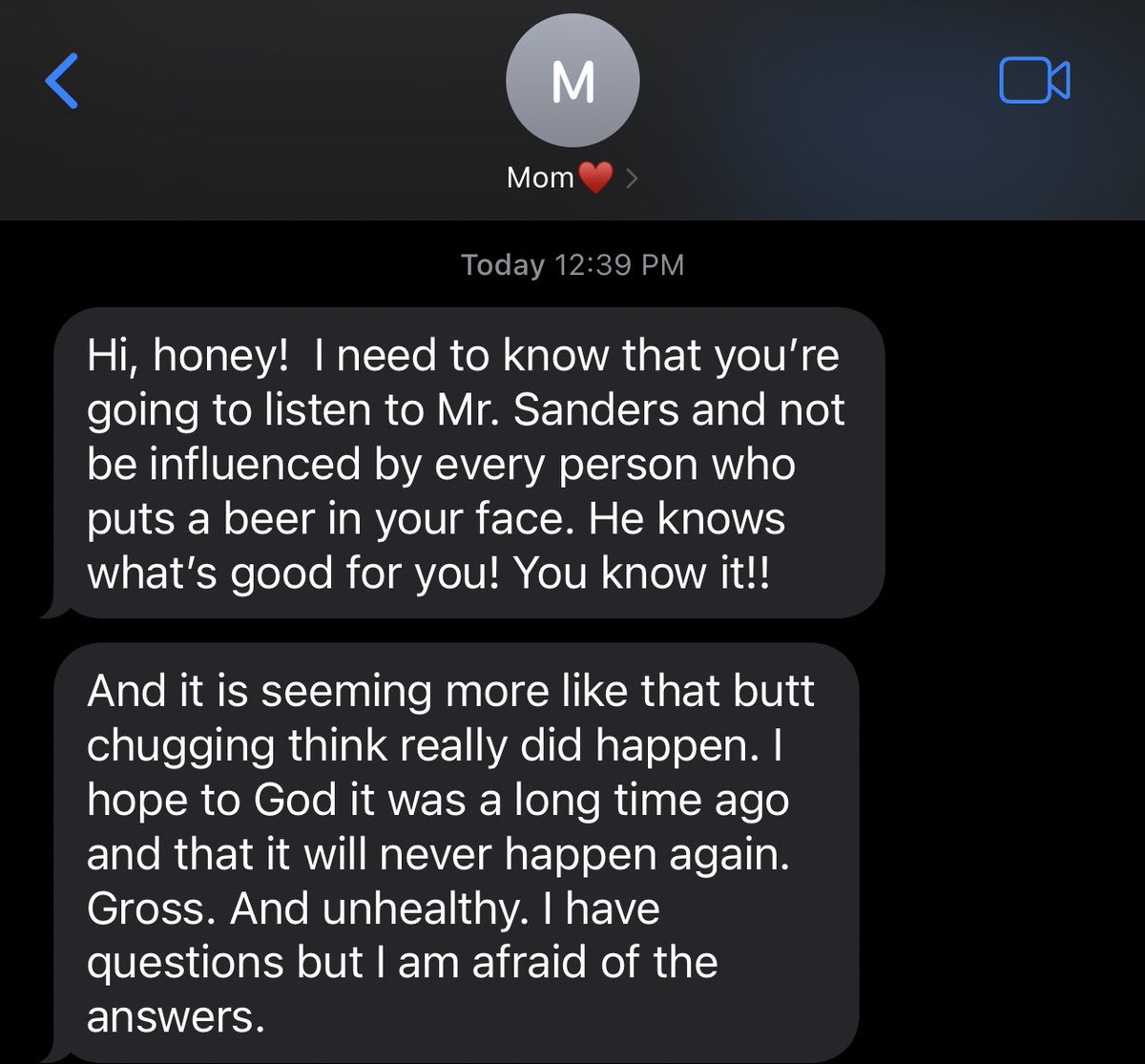 danabeers's tweet photo. Mama Beers is not impressed by my @PardonMyTake appearance https://t.co/RaD69PAFwv