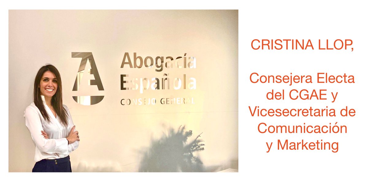 ¿Sabías que nuestra socia directora, <a href="/llop_cristina/">Cristina Llop</a>, ha sido reelegida Consejera del Consejo General de <a href="/Abogacia_es/">Abogacía Española</a>? ¡ENHORABUENA!

#Abogacía #CGAE #Zaragoza #ECIJAZaragoza