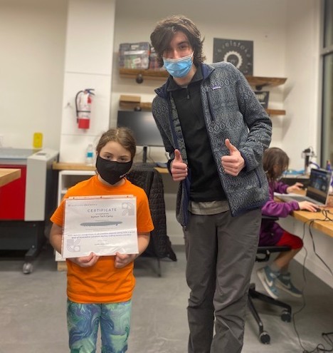 revyideafactory's tweet photo. Final day of Minecraft Tech Club and we'll be sad to see them go! 

Big shout out to our super star instructor Griffin Riguedell for a fun and engaging program introducing the kids to the concepts of coding and game design. 

#STEMlearning #techclub #MinecraftEducationEdition https://t.co/dT81gDCOfN