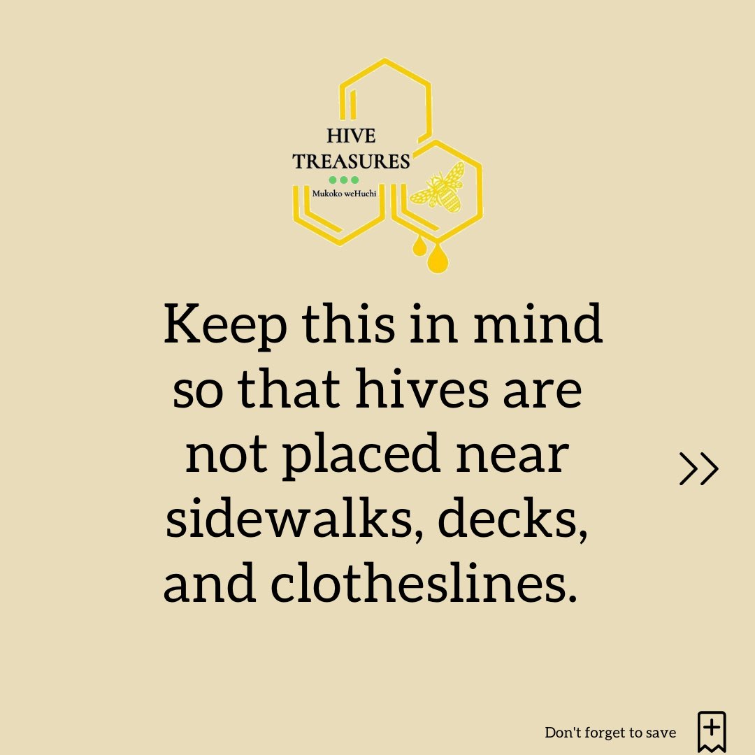 hivetreasures's tweet photo. You do not want an instance where bees bump into pets, frequented areas. https://t.co/jTozkeBSvZ
