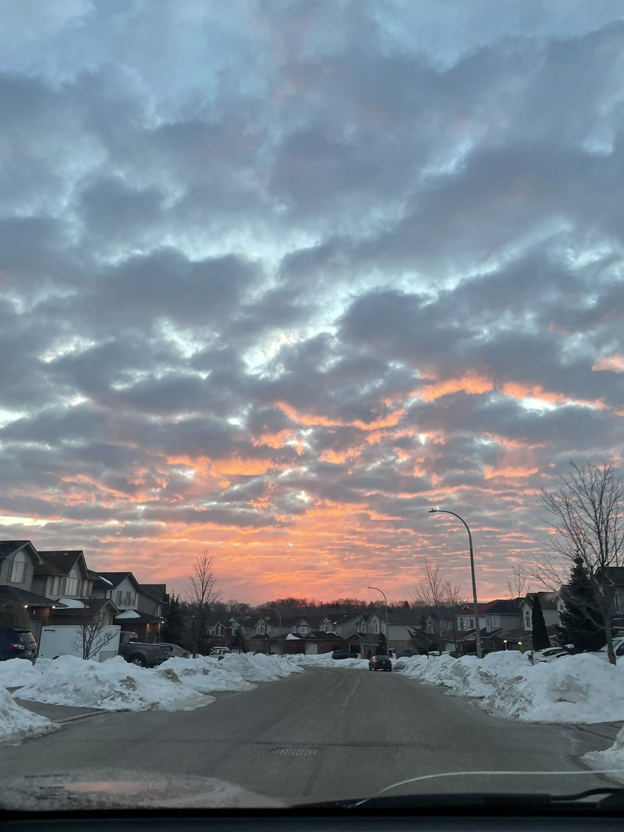 Sunrise or sunset ?!?? is the REAL MP question hahah! #photography #dogsoftwitter #DogCommunity #sunrise #sunset #kitchener