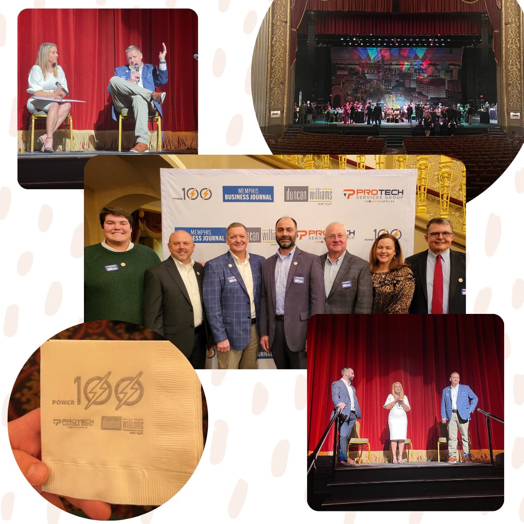 We had a wonderful time last Wednesday night celebrating <a href="/MBJMemphis/">Memphis Business Journal</a> Power100 recipients! We were honored to be the title sponsor, along with Duncan Williams Asset Management. Here's to Memphis; the businesses, the places, and the people that make it so very special.