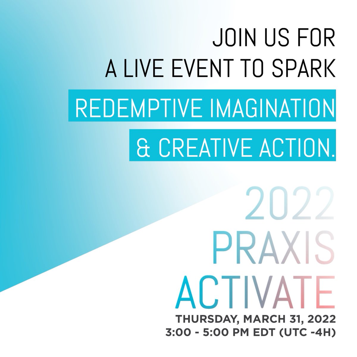 Join us for the third Praxis Activate virtual event on March 31, where we'll preview our 2022-23 Praxis programs for entrepreneurs, funders, builders, and ecosystem leaders. All are welcome and registration is free! Learn more and register today! ow.ly/2pVq50I7hxo