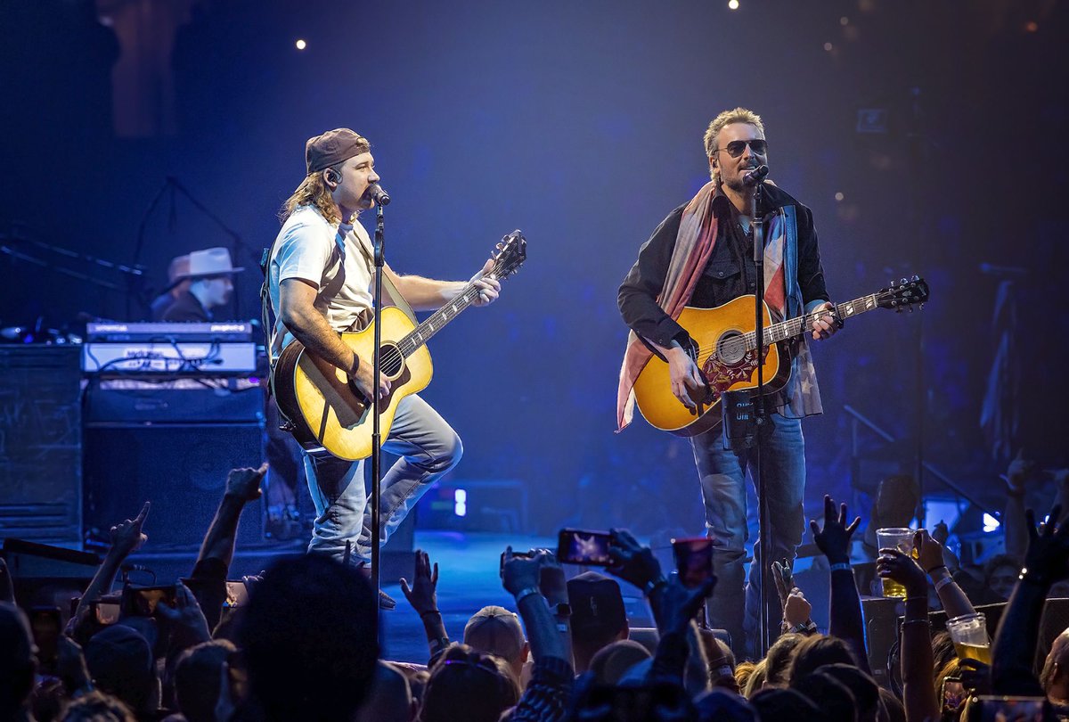 ericchurch's tweet photo. Hey @MorganWallen, this was a good time. We should do it again soon. https://t.co/QjsvBciE9J