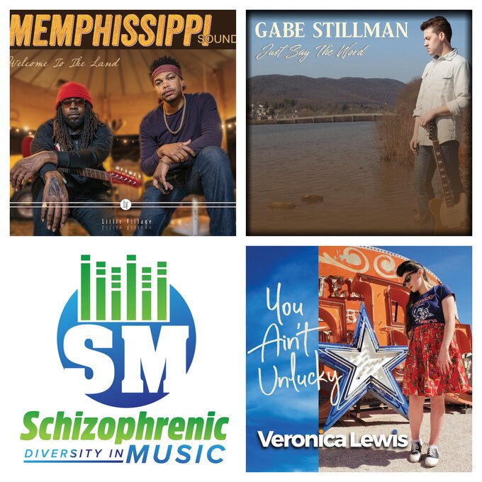 For this week's #TuesdayTriplePlay, Kevin spotlights 3 emerging artists nominated at this year’s Blues Music Awards. #MemphissippiSounds on @littlevilmusic @GStillmanMusic on @VizzTone #VeronicaLewis on @nolabluerecords #blues #podcast #podcasting schizophrenicmusic.com/ttp/ep332