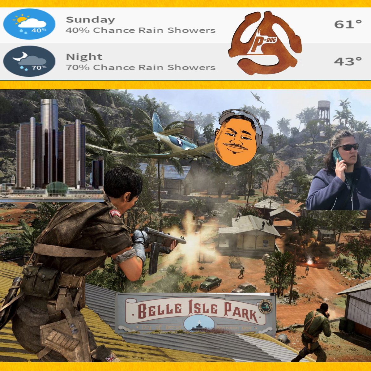 DETROIT THIS SUNDAY!! #whatupdoe #weatherbreak #313 #detroiteastside #belleisle #springindetroit