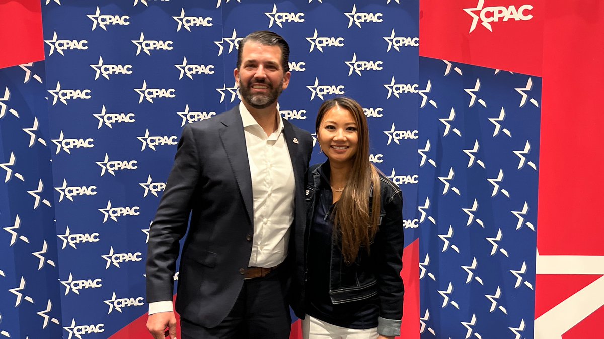 TheLisaJohnson's tweet photo. Amazing time at @cpac! Grateful to @DonaldJTrumpJr for taking the time before his speech to speak with us at @PatriotMobile &amp; for giving us a huge shout out on stage! He understands conservatives need to support conservative companies that share our values &amp; fight for America! https://t.co/A117PxtTK2