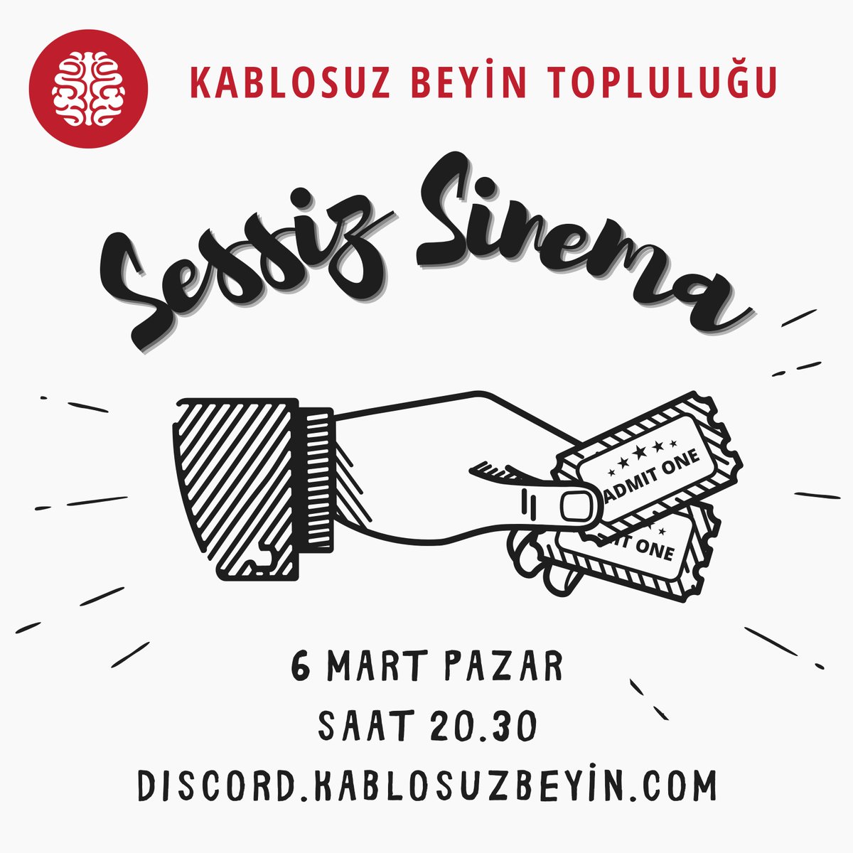 Yerli, yabancı fark etmez, her türden filme hakimim ve anlatabilirim diyorsanız hiç vakit kaybetmeden aramıza katılıp anlatmaya başlayabilirsiniz. 🎬🎫 🎟 📹 🎥 📽 🎞 🎦
#sinema #film #etkinlik #kablosuzbeyin #eğlence