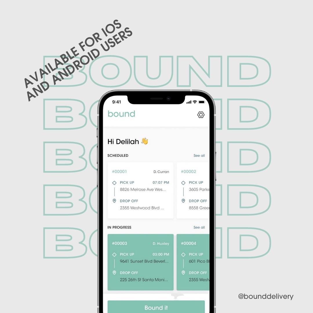 bounddelivery's tweet photo. Download now to elevate your delivery experience. #boundit https://t.co/8Hn3HrEWWZ