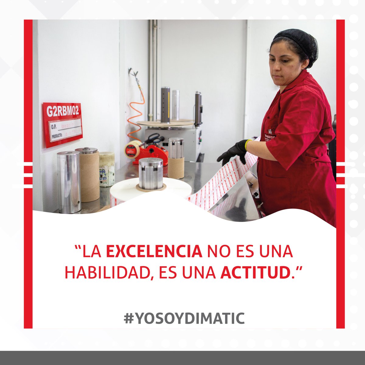 dimaticltda's tweet image. Somos lo que hacemos cada día, de modo que la #excelencia no es una #habilidad, sino una actitud que determina nuestros resultados. 💯
#SomosDimatic #SoyDimatic