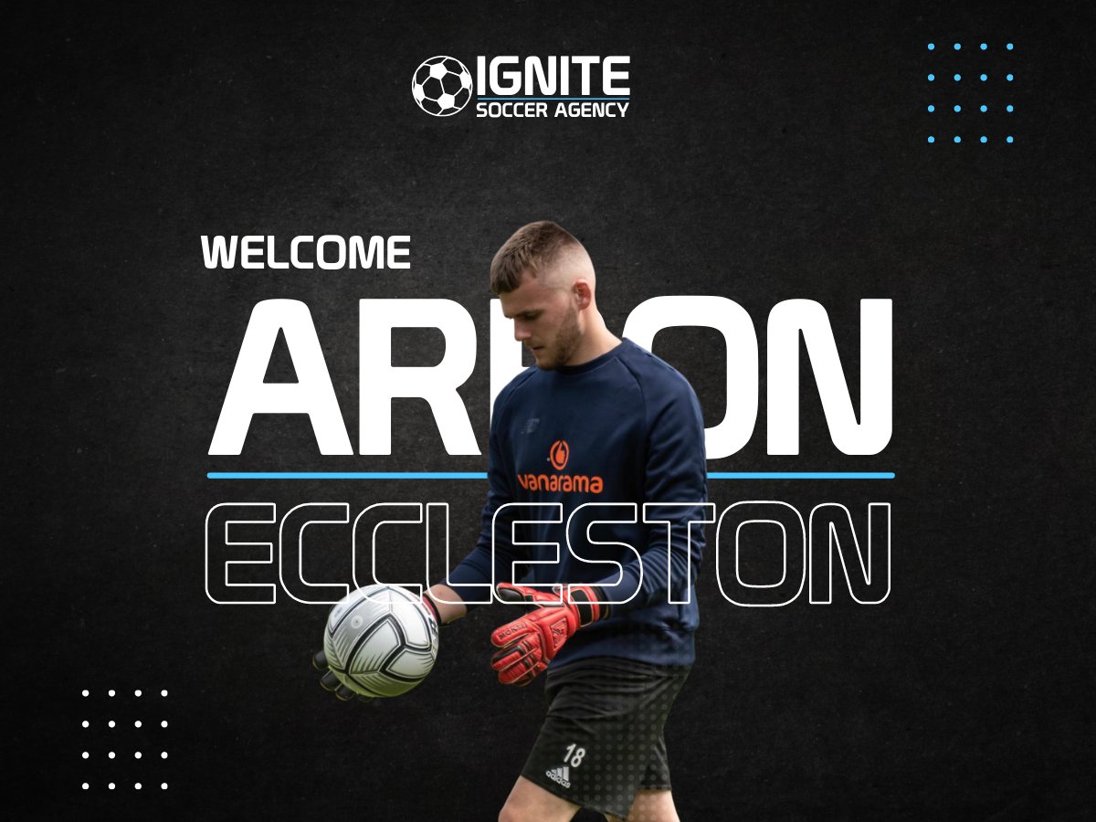 Tom Weston (@tom_ignite) on Twitter photo Arron Eccleston signs with Ignite Soccer Agency
We are delighted to have signed talented young <a href="/telfordutd/">AFC Telford United</a> goalkeeper Arron Eccleston, and we are looking forward to being apart of his footballing journey.
#goalkeeper #telford #matchdayhub Arron Eccleston signs with Ignite Soccer Agency
We are delighted to have signed talented young <a href="/telfordutd/">AFC Telford United</a> goalkeeper Arron Eccleston, and we are looking forward to being apart of his footballing journey.
#goalkeeper #telford #matchdayhub