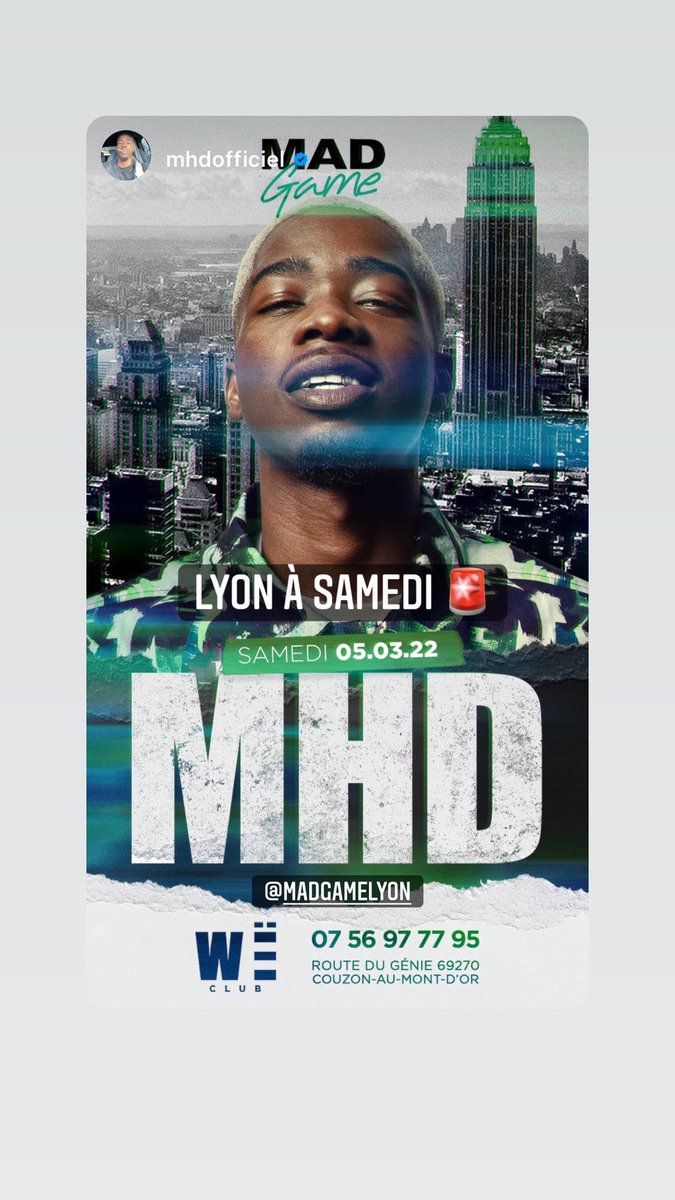MadgameLyon's tweet photo. Toutes les infos de la venue de MHD à lyon sur le lien suivant: 

https://t.co/0T1UwtJCma

À samedi https://t.co/lYMvxF6kR3