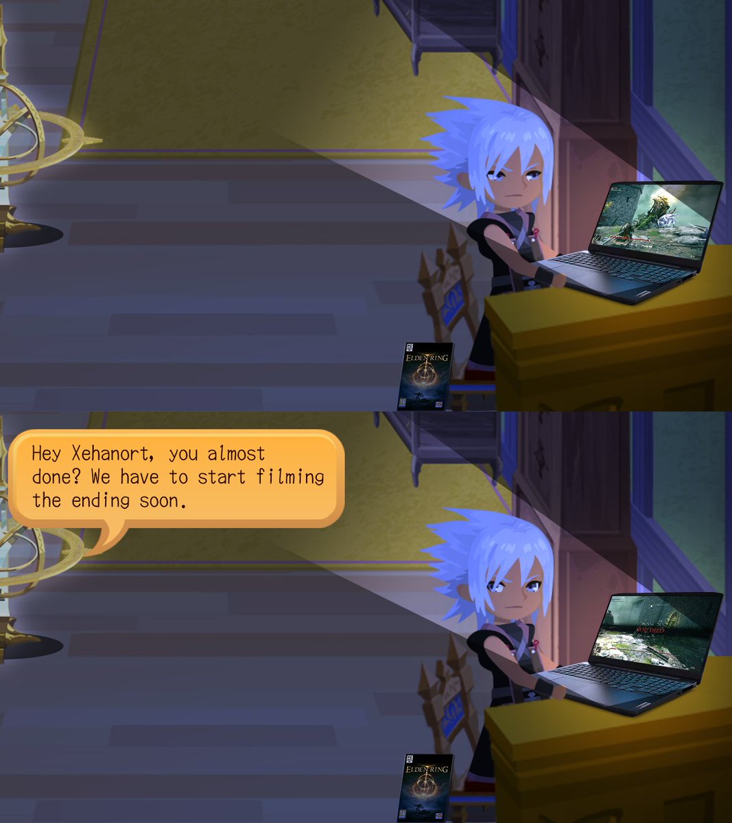 Roboloid's tweet image. #KHUX #KHDR #ELDENRING 
The real reason Dark Road was delayed