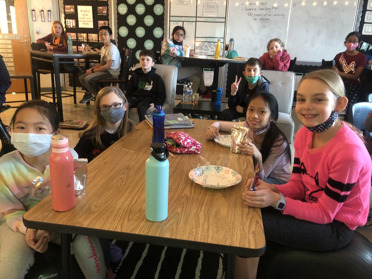 Happy National Pancake Day!!!  We had a great morning eating delicious pancakes from the chefs at the Team Infinity Cafe. We also watched a few cartoons together to start the day. Love these days with our students. 🥞 💚 #InfinityMI #MasonMoments #MIStrong