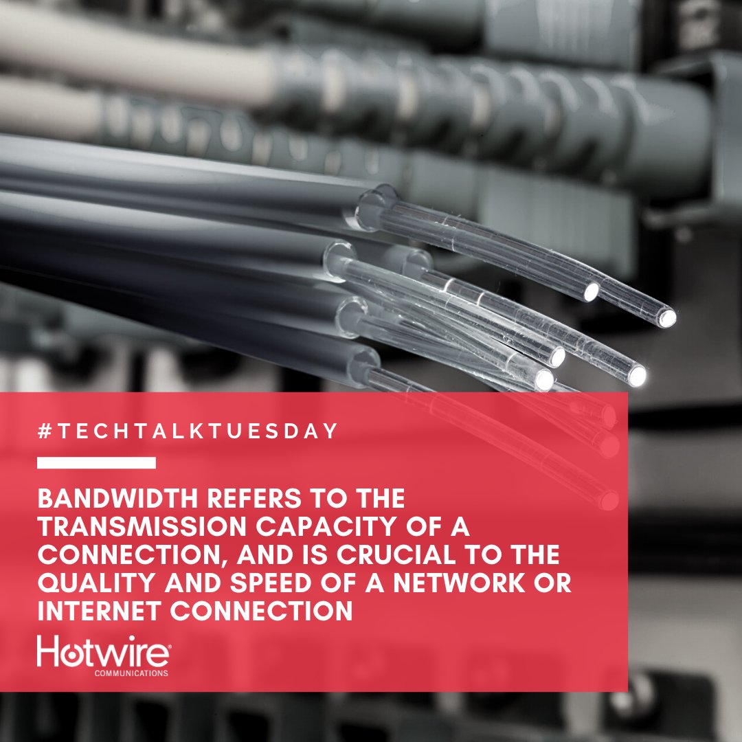 gethotwire's tweet photo. Our high-speed Fision internet provides customers with up to 10Gb of bandwidth - this means lightning-fast speeds and extremely low latency! #TechTalkTuesday #HotwireCommunications #Fision #FiberOptics #Bandwidth https://t.co/Vrryc3CJpD https://t.co/wCFyQRa8DT
