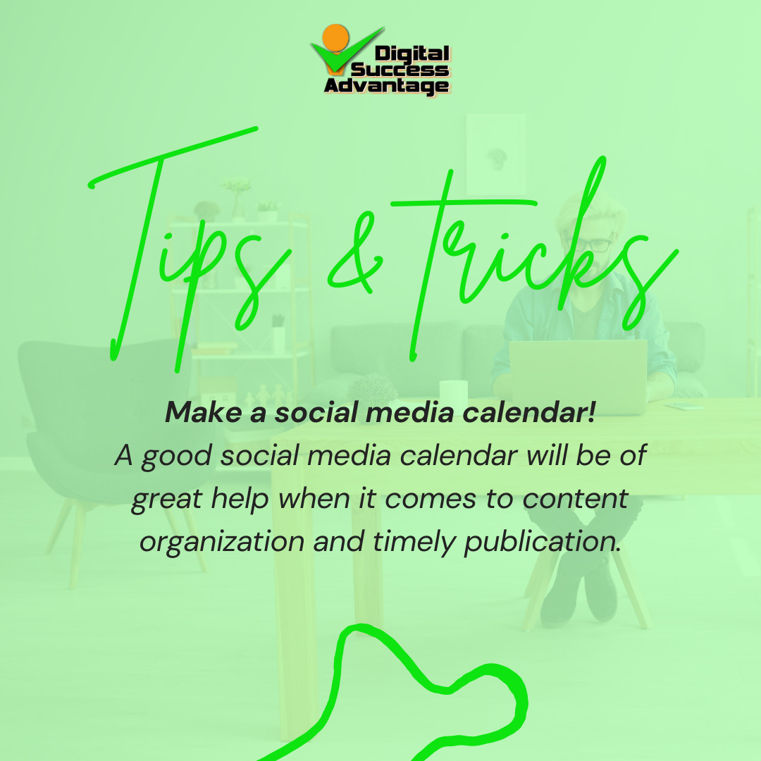 DSABusiness's tweet image. Are you using a social media calendar to help you grow?