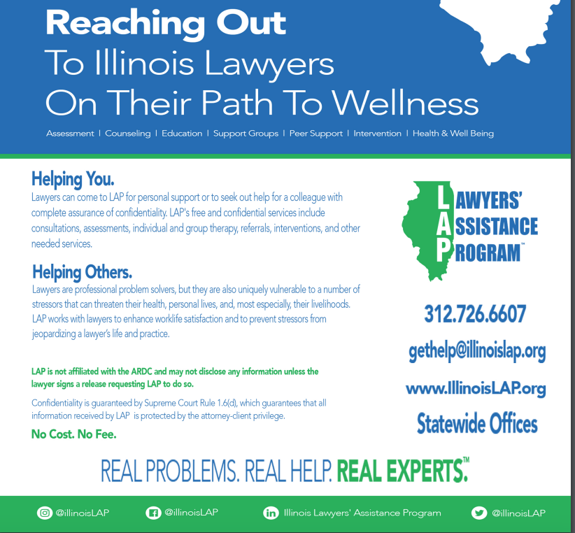 ISBAMutual's tweet photo. Work will always be there. But make sure you and your employees take some time off to ensure your mental health doesn't suffer.  Illinois Lawyers' Assistance Program is there if you need help. Learn more about their services here. Photo courtesy of https://t.co/P4epUEcN8M https://t.co/FzC8Gb32Ht