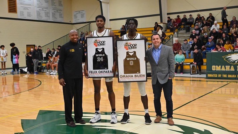 LinkHoops's tweet photo. Congratulations to our @McDAAG All Americans, @iversonclassic Selections, @JordanClassic Selections, and @nikehoopsummit Selections! @Felixokpara24 @OnlyJWalsh @ju1ianphillips @BiliewOmaha @TarrisReedJr 
#PartOfThePride🦁 https://t.co/aaZljUZp2u
