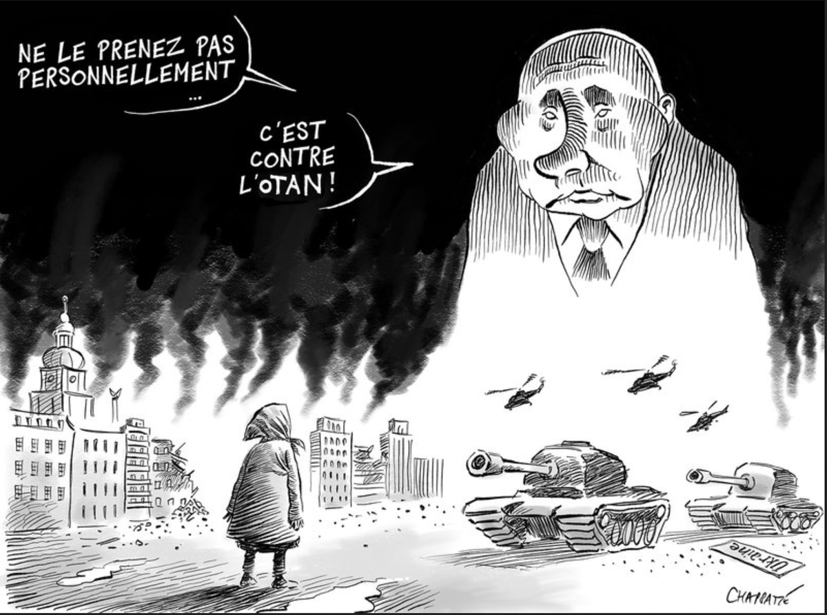 pdiethelm's tweet photo. Don't take it personnally: it's against NATO! https://t.co/ajd5OTTgE8