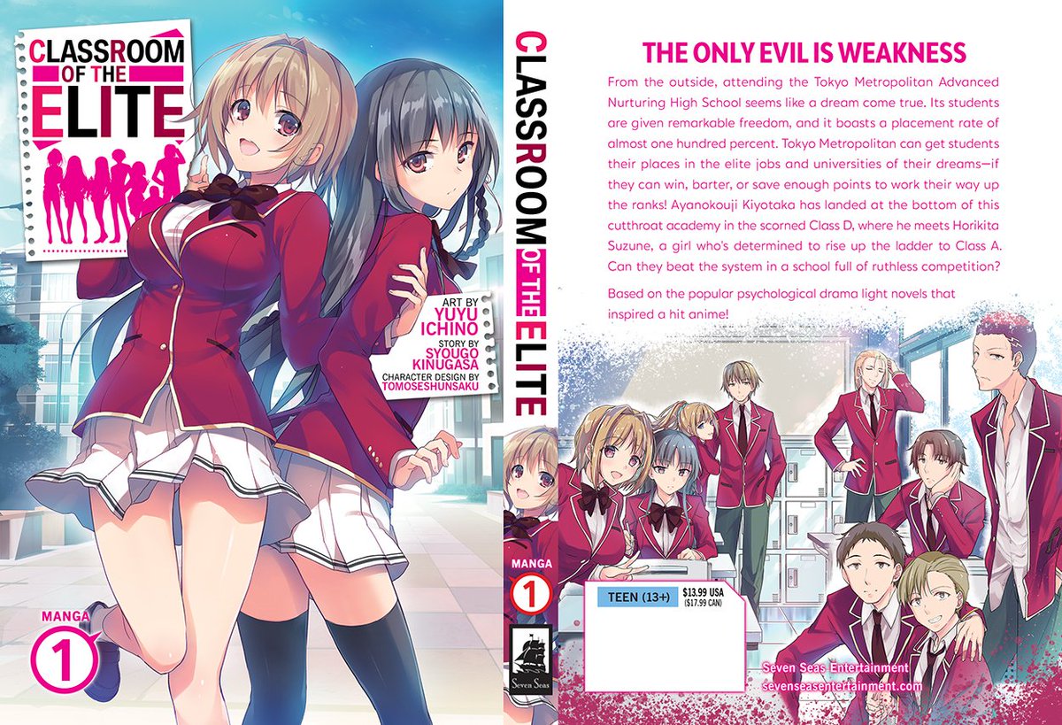 Classroom of the Elite (Manga) Vol. 1 by Kinugasa, Syougo