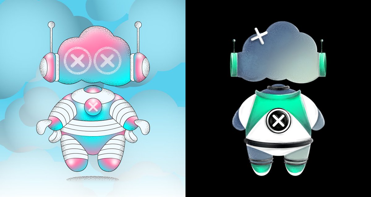 🎉 ☁️ CLOUD PARTY GIVEAWAY!! ☁️🎉

You get two custom Cloud-Bot collab NFTs from VV and the Dead Bot Nation.

Four simple rules ...

✅ Follow <a href="/deadbotnation/">dead bot nation</a> &amp; <a href="/vivionajourney/">VV</a> 
♥️ Like
🔁 Retweet
👩‍👩‍👧 Tag 3 friend

The Party Is On, Peeps!!

⏰ 48 hours only!