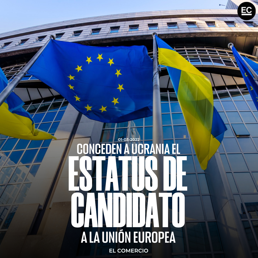 elcomerciocom's tweet photo. #ATENCIÓN | El Parlamento Europeo inicia el proceso de adhesión de #Ucrania a la Unión Europea (UE) » https://t.co/iEoihl8Osy https://t.co/pkeTtmAPcj