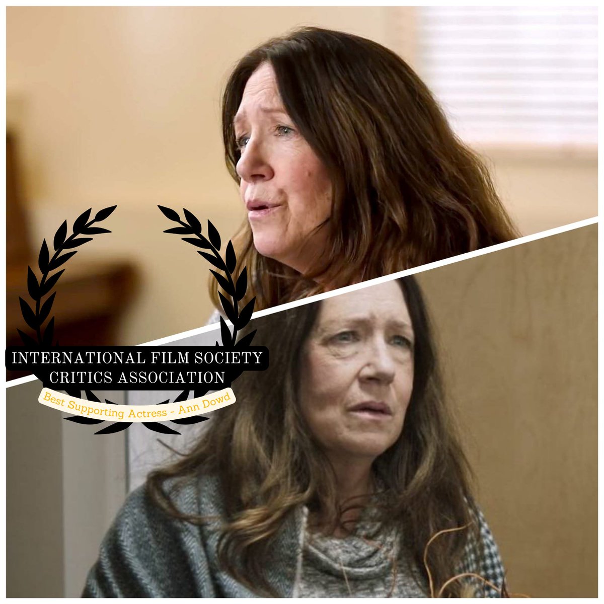 And the winner for BEST SUPPORTING ACTRESS is...

ANN DOWD - <a href="/Massthemovie/">Mass</a>  (148.0 points)
(Runner-up: RUTH NEGGA - #PASSING (140.0)
#IFSCAAWARDS21