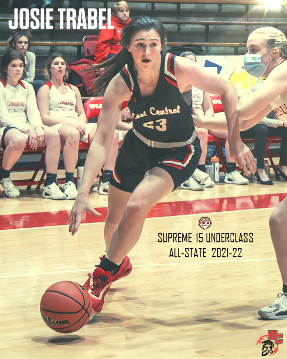 Congrats to 𝗝𝗿. 𝗝𝗼𝘀𝗶𝗲 𝗧𝗿𝗮𝗯𝗲𝗹 on being named to the IBCA Supreme 15 Underclass All-State Team!

Josie has earned Supreme 15 honors two years in a row and was also named Large School All-State as a Freshman - keep working, Jo !! #WeAre #TrojanPride