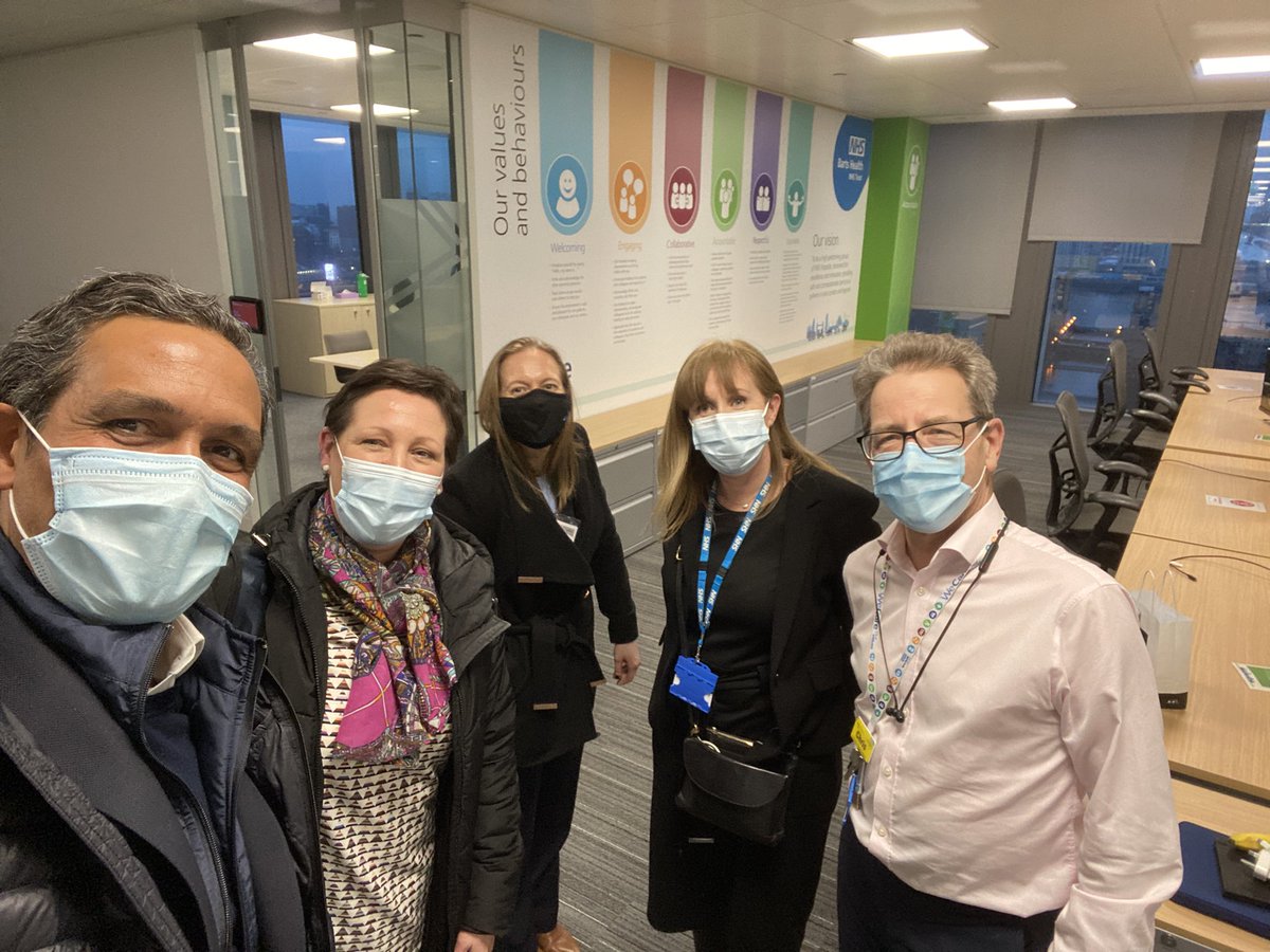 Pedro Delgado (@okpedrodelgado) on Twitter photo Great learning from <a href="/NHSBartsHealth/">Barts Health</a> <a href="/WeImproveBH/">WeImprove Barts Health</a> - transformation & improvement, improvement during COVID, equity, sustainability, people participation, safety…
3 yrs in, much achieved & worth celebrating. And yet, so much to do.
<a href="/A_WilliamsNHS/">Dame Alwen Williams</a> <a href="/JenLeonard6/">Jen Leonard</a> <a href="/chrisjgordon1/">Chris Gordon</a> Great learning from <a href="/NHSBartsHealth/">Barts Health</a> <a href="/WeImproveBH/">WeImprove Barts Health</a> - transformation & improvement, improvement during COVID, equity, sustainability, people participation, safety…
3 yrs in, much achieved & worth celebrating. And yet, so much to do.
<a href="/A_WilliamsNHS/">Dame Alwen Williams</a> <a href="/JenLeonard6/">Jen Leonard</a> <a href="/chrisjgordon1/">Chris Gordon</a>