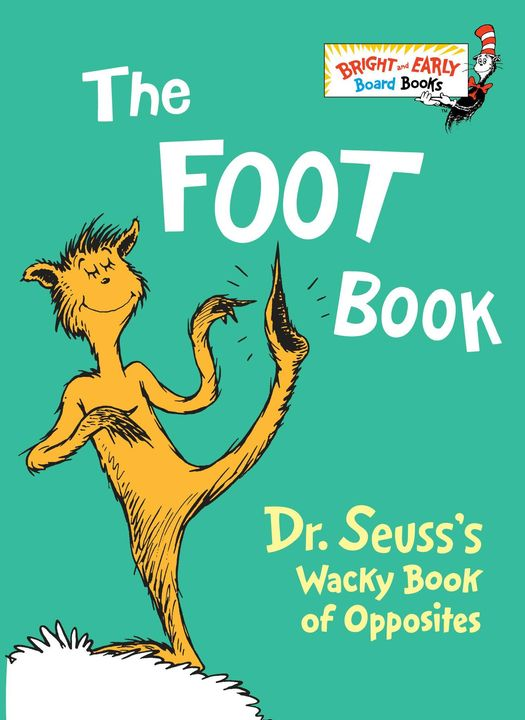 Tomorrow we will have story time at 10:00! We will be reading, The Foot Book. After the story, we will be making a craft.