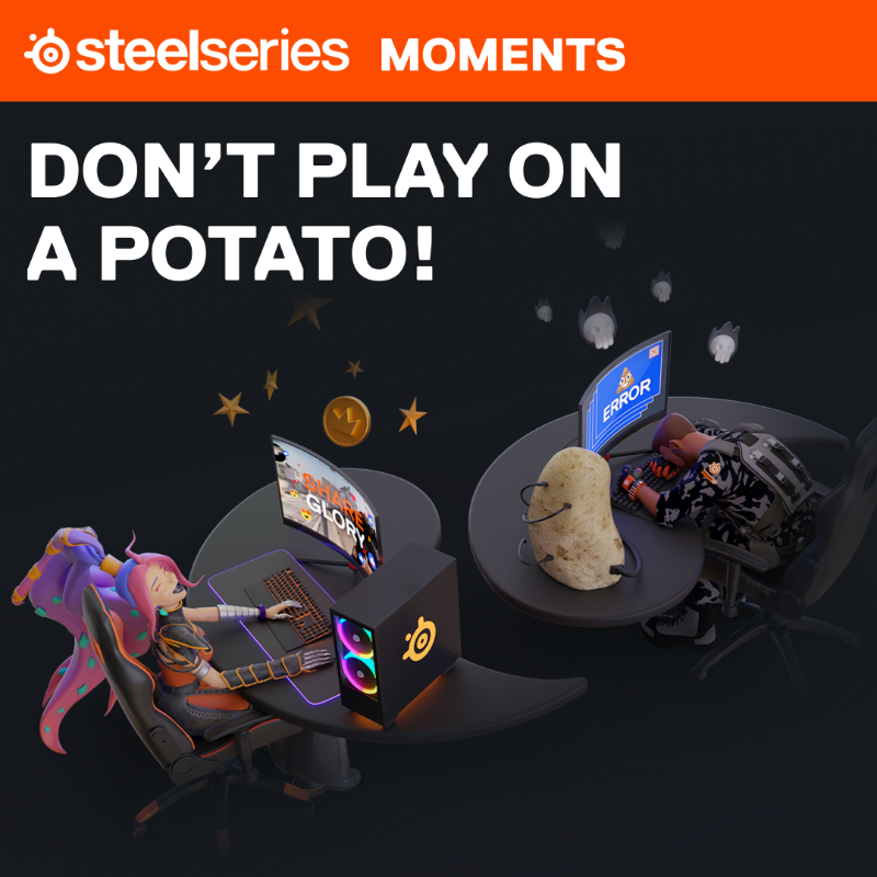 SteelSeries's tweet photo. Download Moments for free, easy, non-disruptive game recording, so you can focus on securing that clutch kill instead 🎯