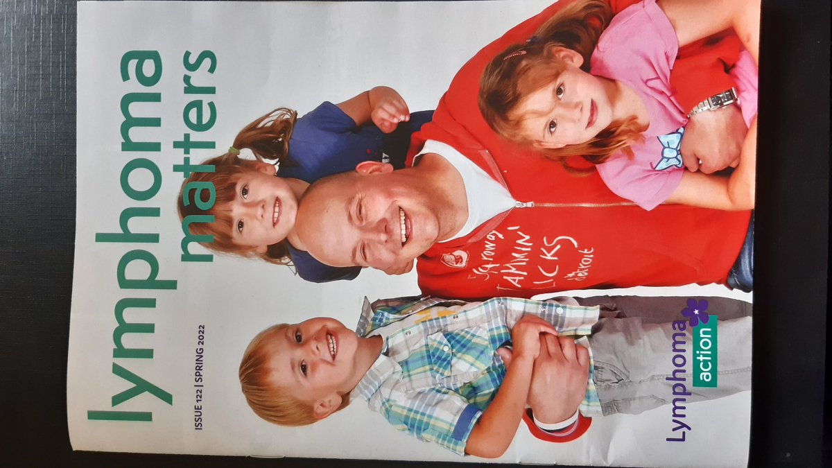 MeandPatrick's tweet image. Me and the Small Frys on a magazine cover! I organised this photo shoot shortly after my diagnosis, in case my journey didn't end well. This edition includes 'My Story' and references my book 'The Adventures of Me and Patrick'. @LymphomaAction #cancerjourney #cancersurvivor